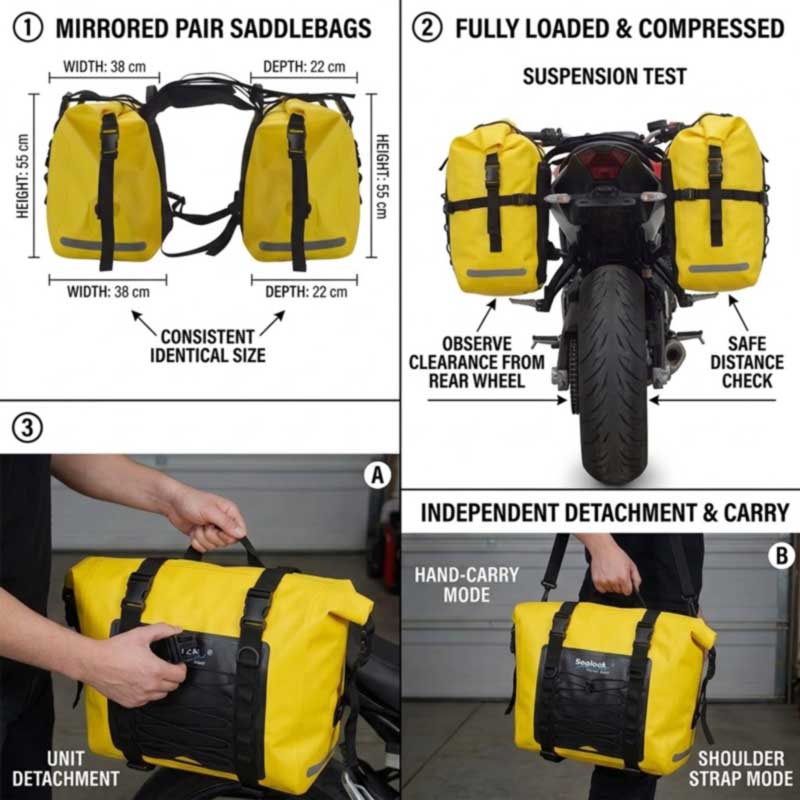 Motorcycle Saddlebag Manufacturer for Adventure Motorcycle Brands