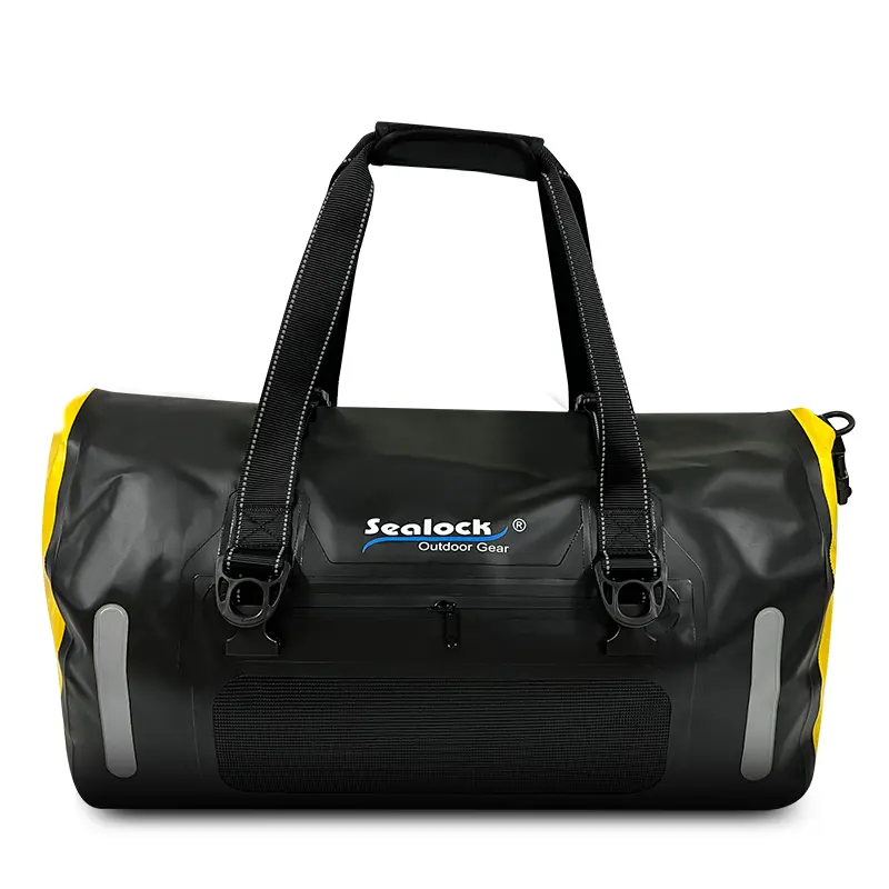 ຖົງແຫ້ງ Duffel ກັນນໍ້າແບບມ້ວນ 40L & 60L ສໍາລັບການ Kayaking, Camping ແລະການເດີນທາງ
